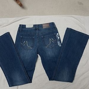 NWT Maurises Boot Cut Mid Rise Jeans size 0